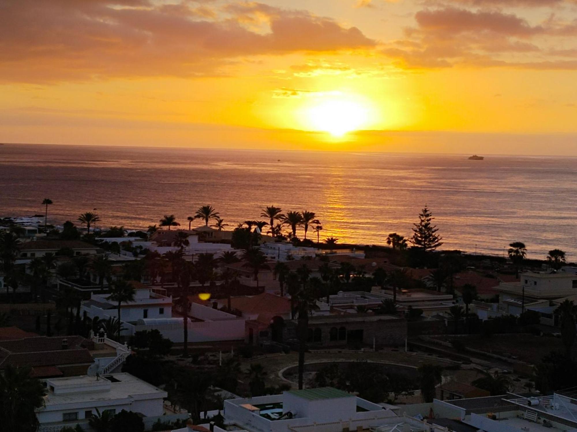 Palm-Mar Appartement Celeste 250M De L'Ocean Vue Mer Panoramique 外观 照片