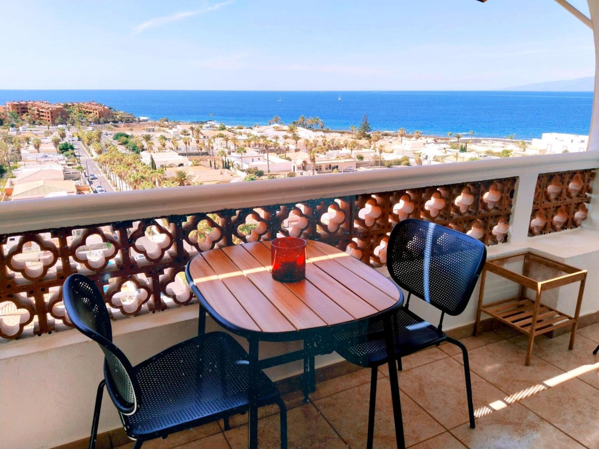 Palm-Mar Appartement Celeste 250M De L'Ocean Vue Mer Panoramique 外观 照片